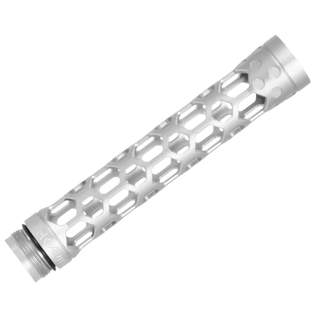 HK Army PWR Hex Barrel Back - AC Threads - Dust Silver