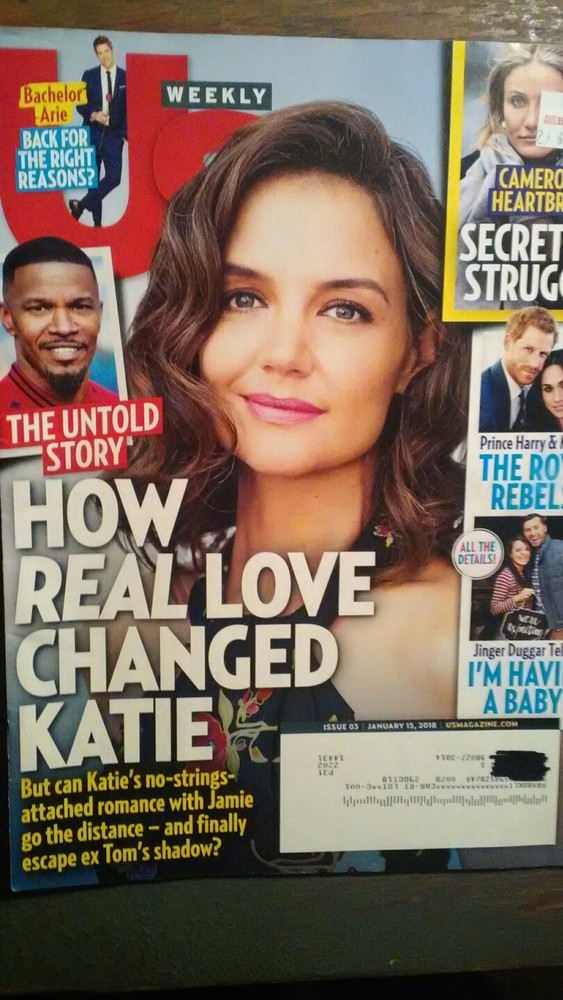 US WEEKLY ISSUE # 03 01/15/2018 BACHELOR ARIE INSIDE ISSUE  MAGAZINE US WEEKLY.