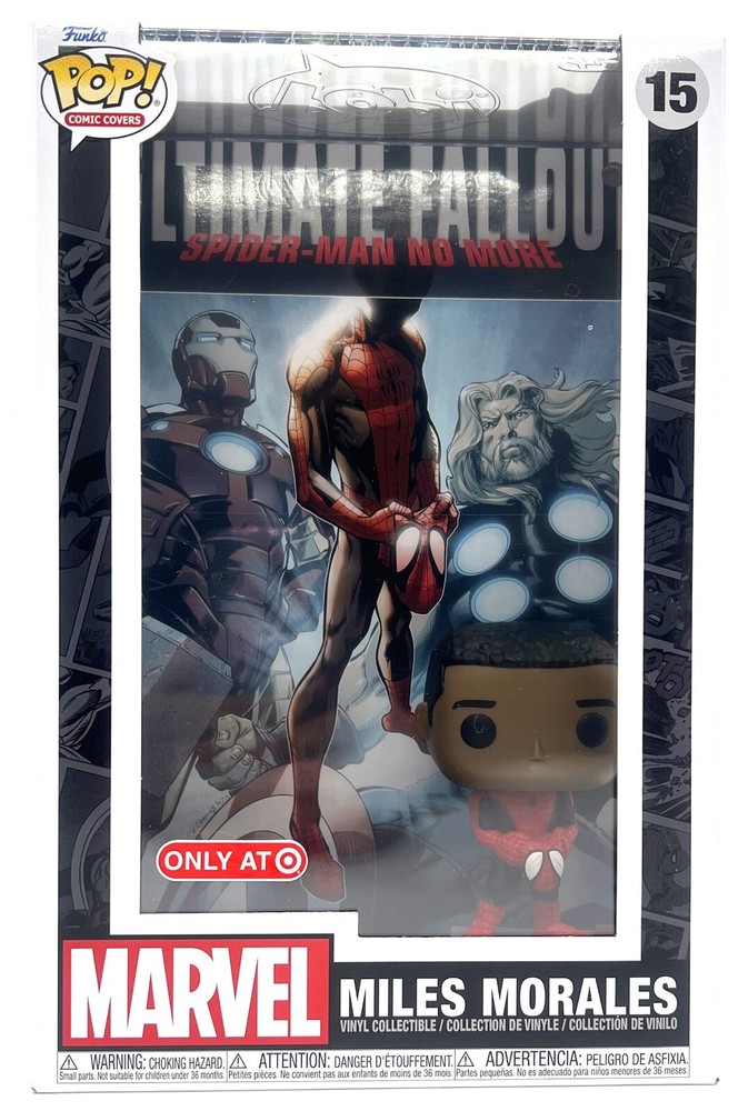 Funko Pop! Comic Covers Marvel Miles Morales #15 Target Exclusive