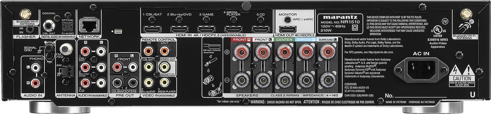 Marantz NR1510 slimline HT receiver
