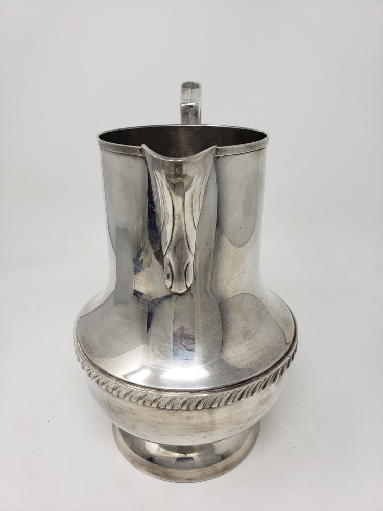 "National Silver" Silver On Copper Silverplate Beverage Pitcher EXCELLENT!