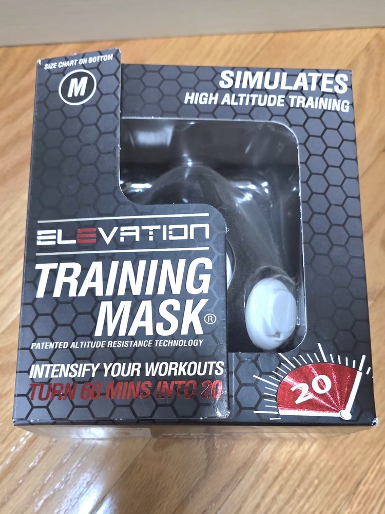 Elevation Training Mask Size M NEW-High Altitude Training Simulation