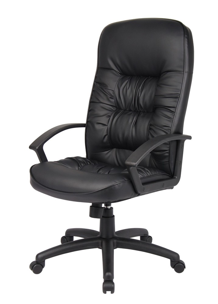 Boss High Back LeatherPlus Chair MODEL # B7301