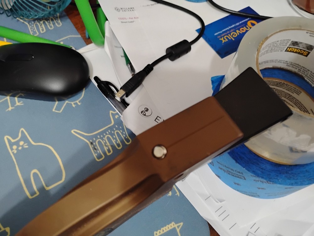 DAS Dalaa 21" RH ILF riser bronze with grip