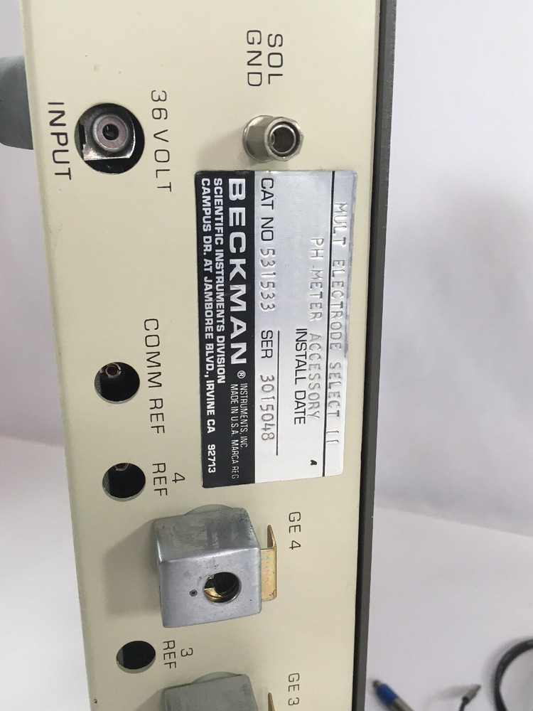 Altex Beckman Multiple Electrode Selector 2