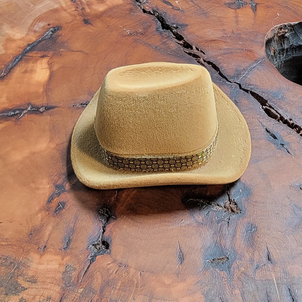Personalized Cowboy Hat Ring Box - Custom Engraved Ring Box - Handwriting Box