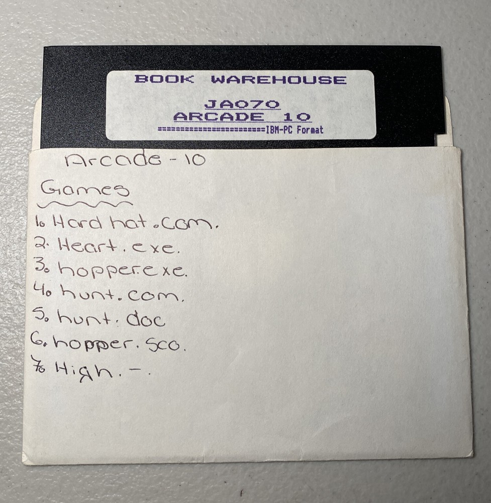 JA070 Arcade 10 For IBM-PC Book Warehouse