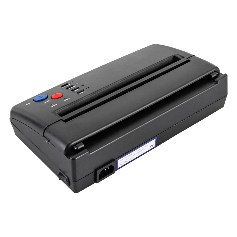 Tattoo Stencil Maker Thermal Printer Copier Tattoo Transfer for A4 Paper Machine