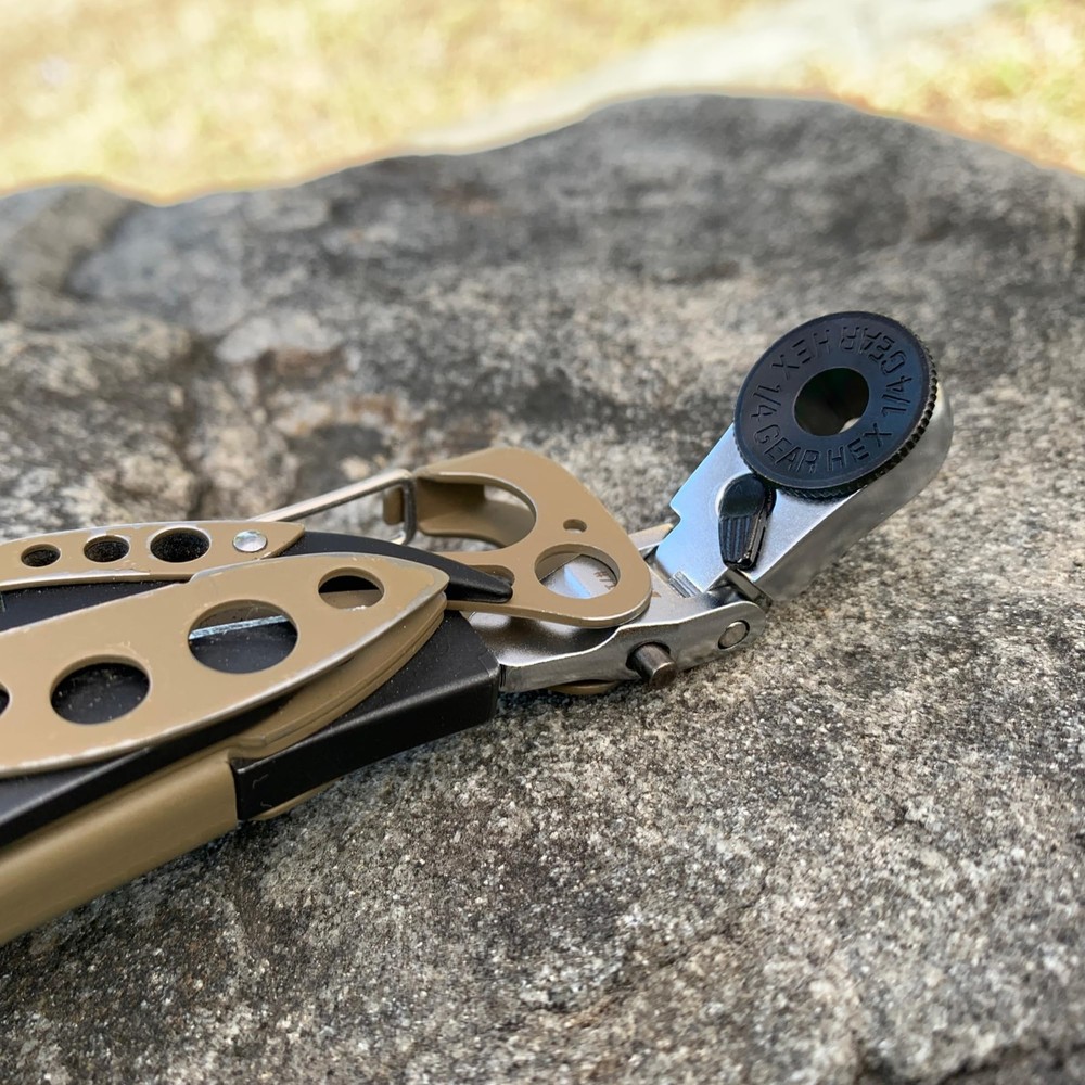 711L Flat End Flex Head EDC Ratchet Wrench - Screwdriver Accessory...