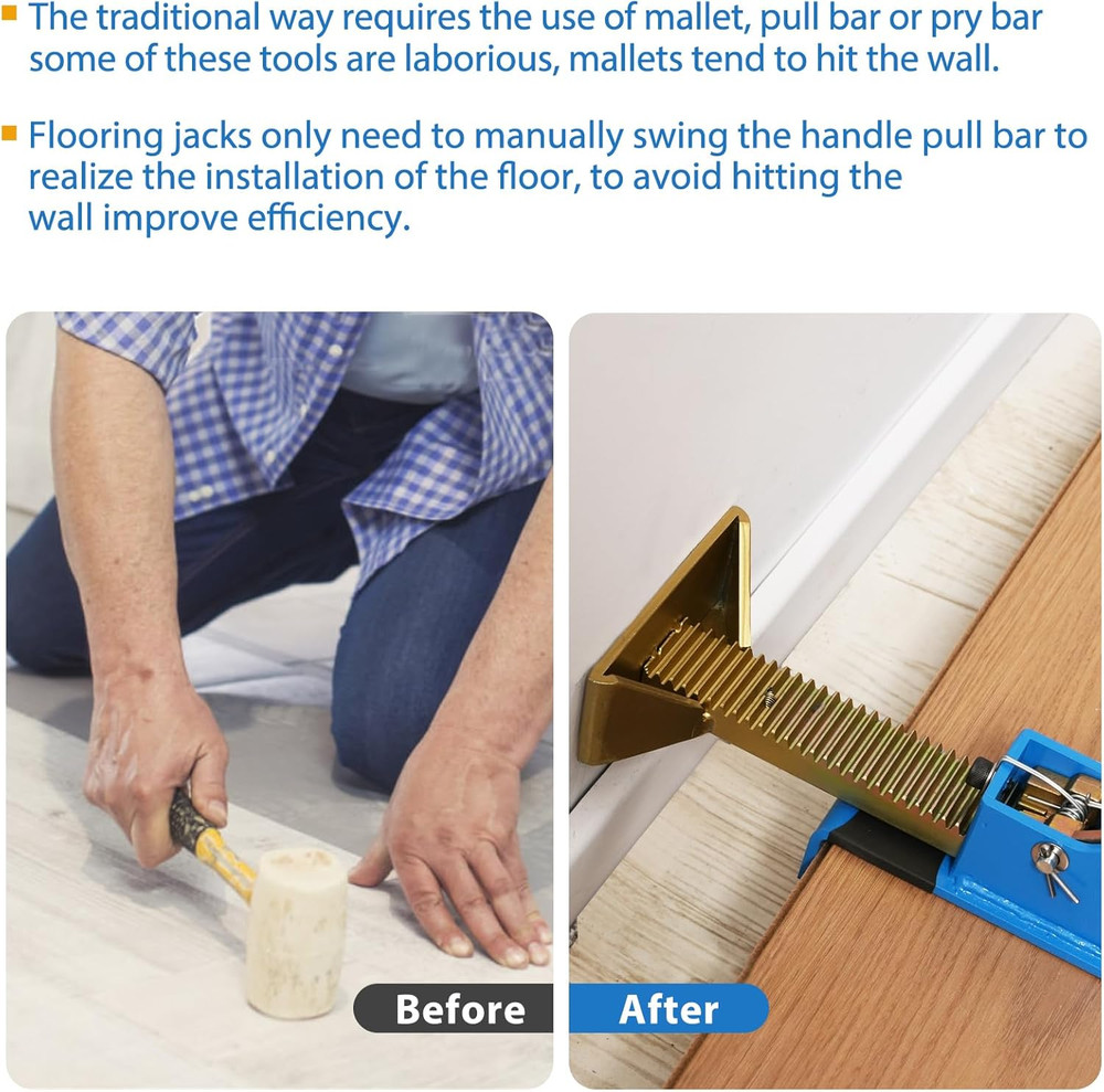 Precision Laminate Flooring Installation Tool Kit for Professionals