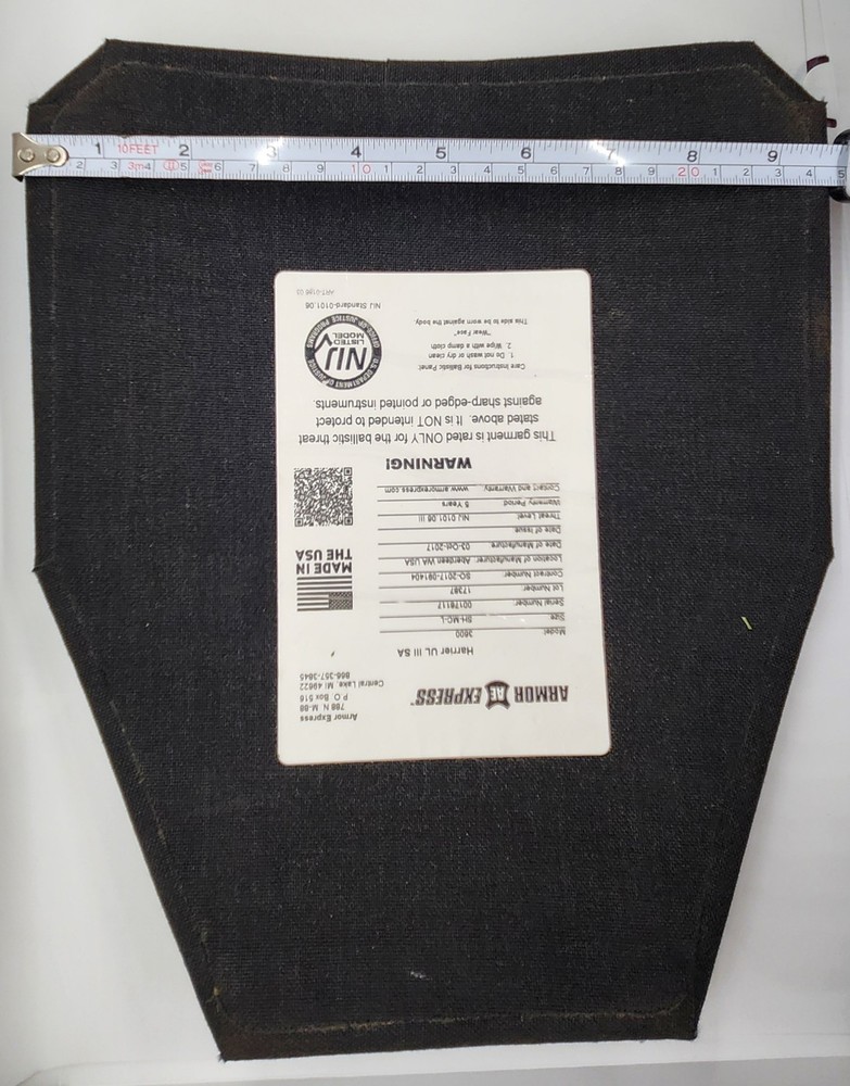 Armor Express 3600 Armor Plate