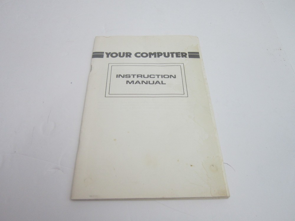 Sinclair & Lambada Clone PC 8300/IQ 8300 'YOUR COMPUTER' Clone with Manual Rare