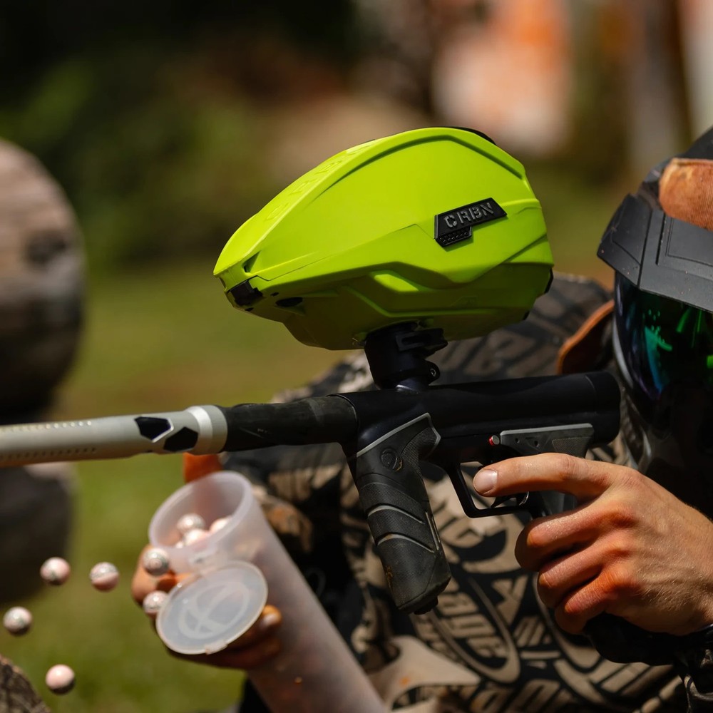 NEW CARBON CRBN DRV Paintball Loader - Lime