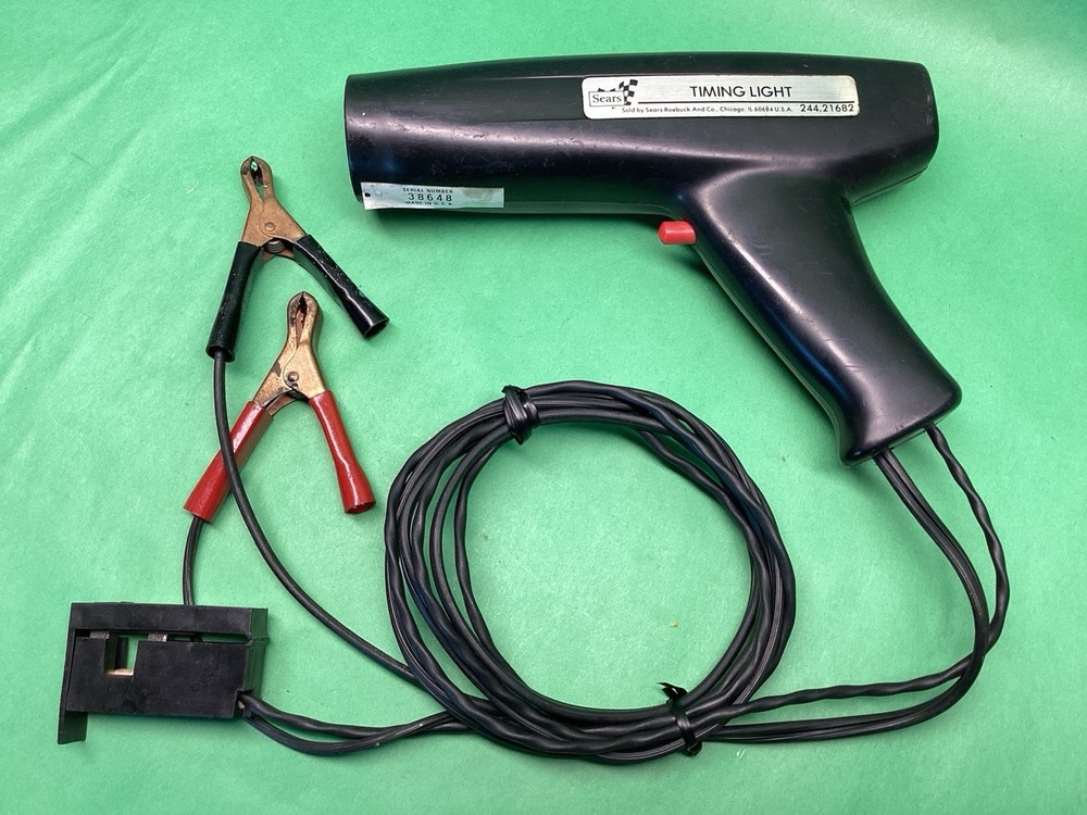 Vintage Sears Inductive Engine Timing Light 244.21682 - UNTESTED