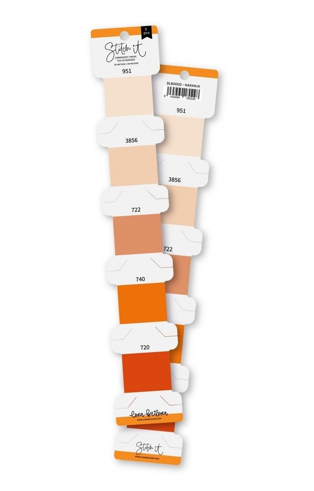 Lora Bailora Stitch It BLB0002 Embroidery Thread Orange