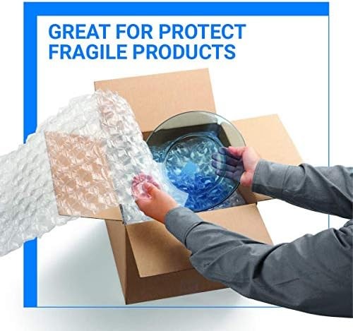 Bubble Cushioning Wrap Rolls Perforated 12" Packaging