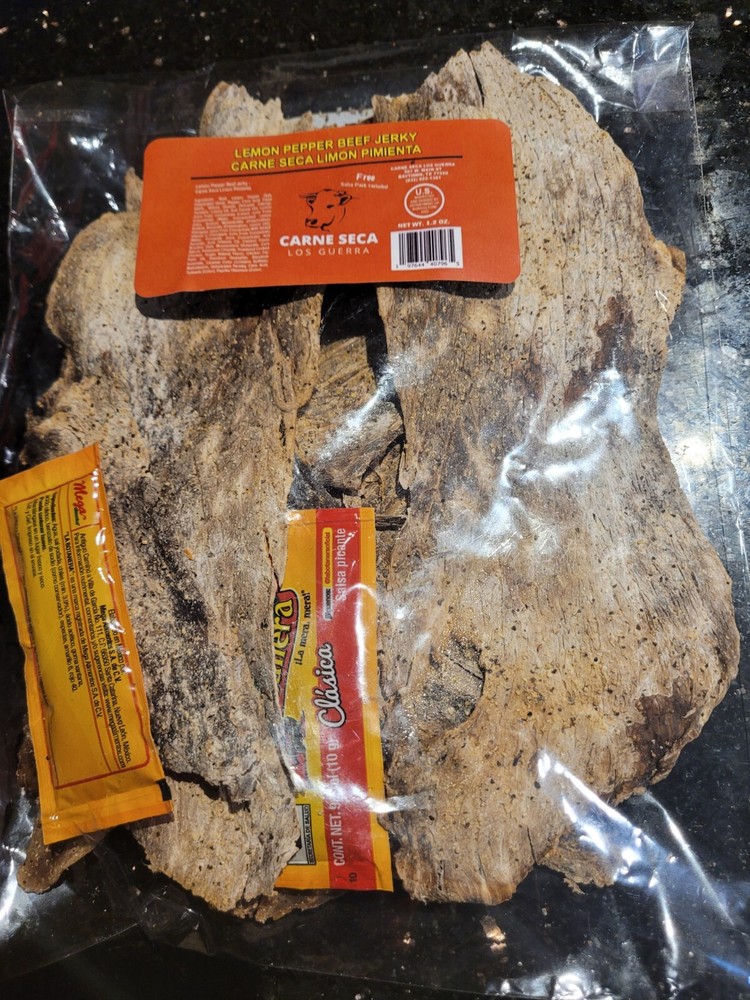 Beef Jerky Lemon Pepper