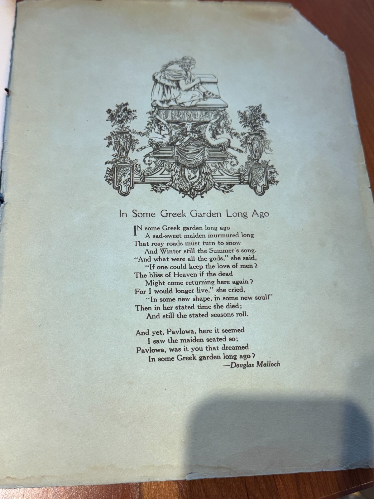 RARE! Ballet Legend ANNA PAVLOWA (Pavlova) Early 1900s Souvenir Program