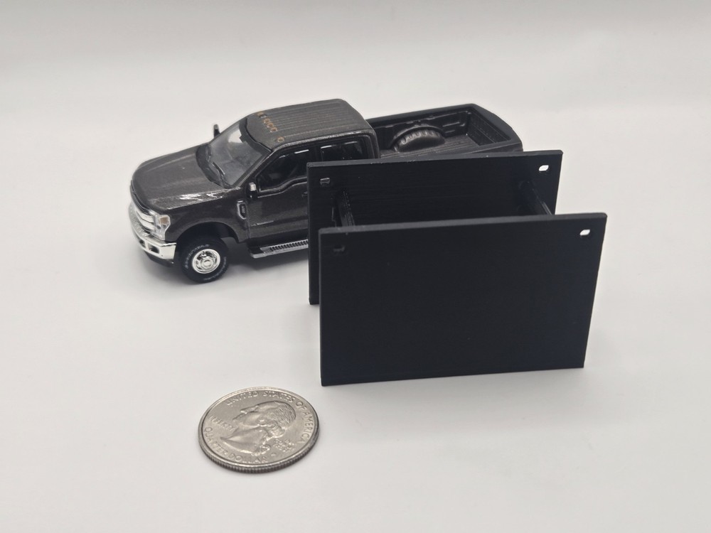 1/64 Scale Trench Box in Black
