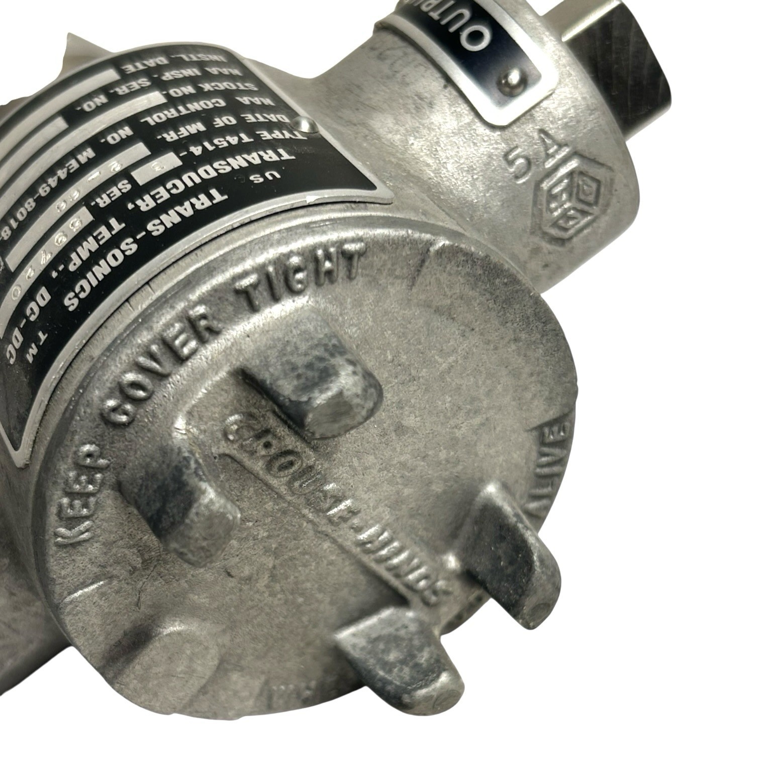 Vintage NASA Authentic Apollo Command Module Pressure Transducer