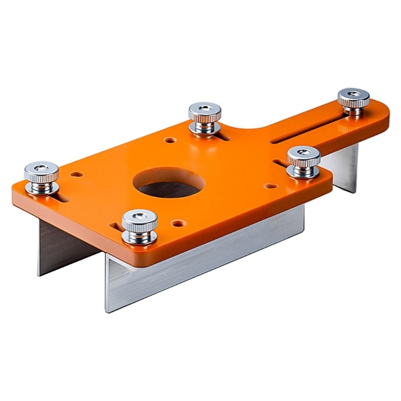 Woodworking Router Insert Plate With Adjustable Thickness For Project Stability