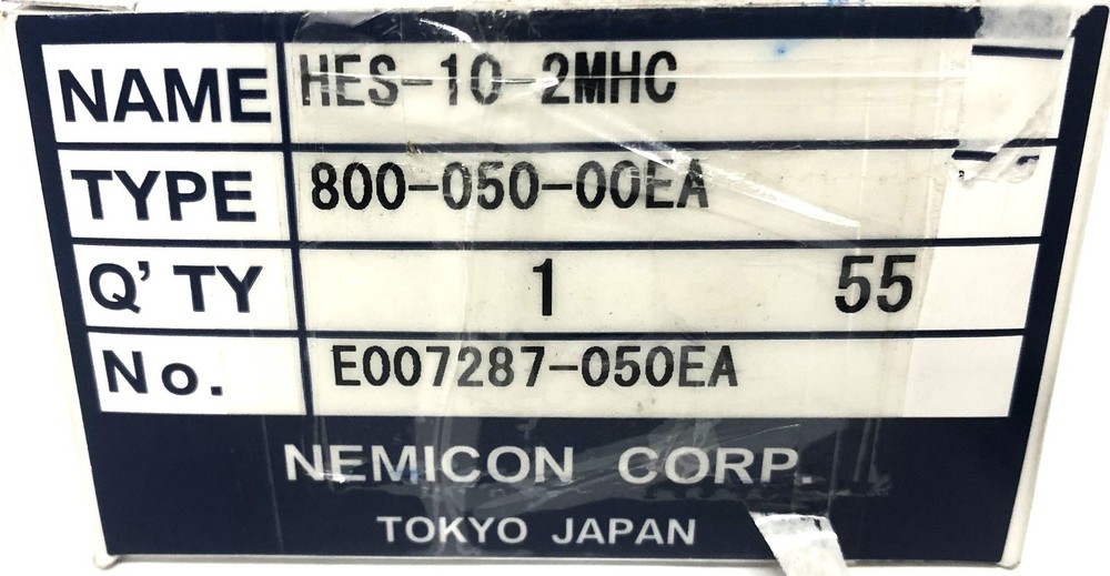 Nemicon Type 800-050-00EA Encoder HES-10-2MHC (E007287-050EA) NOS