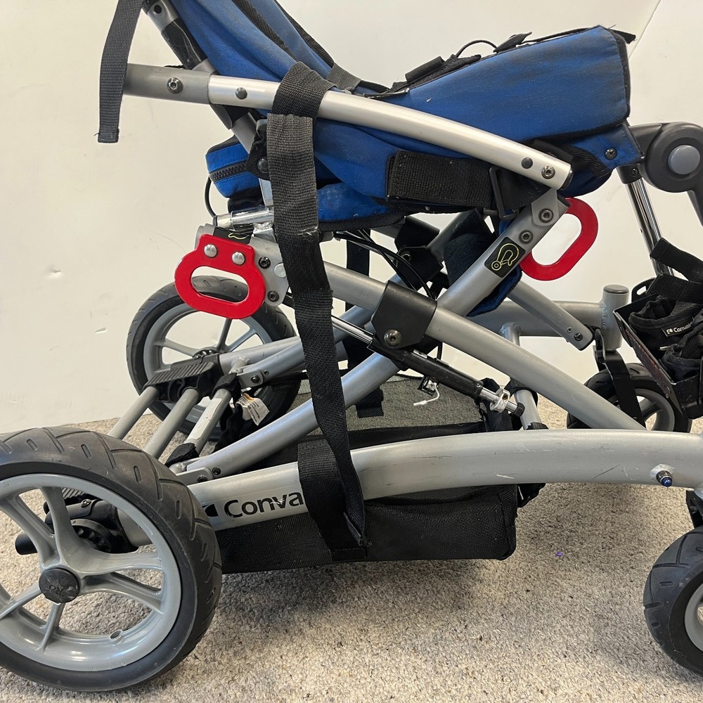 Convaid Rodeo 12 Mobility Stroller Pediatric Special Needs Blue