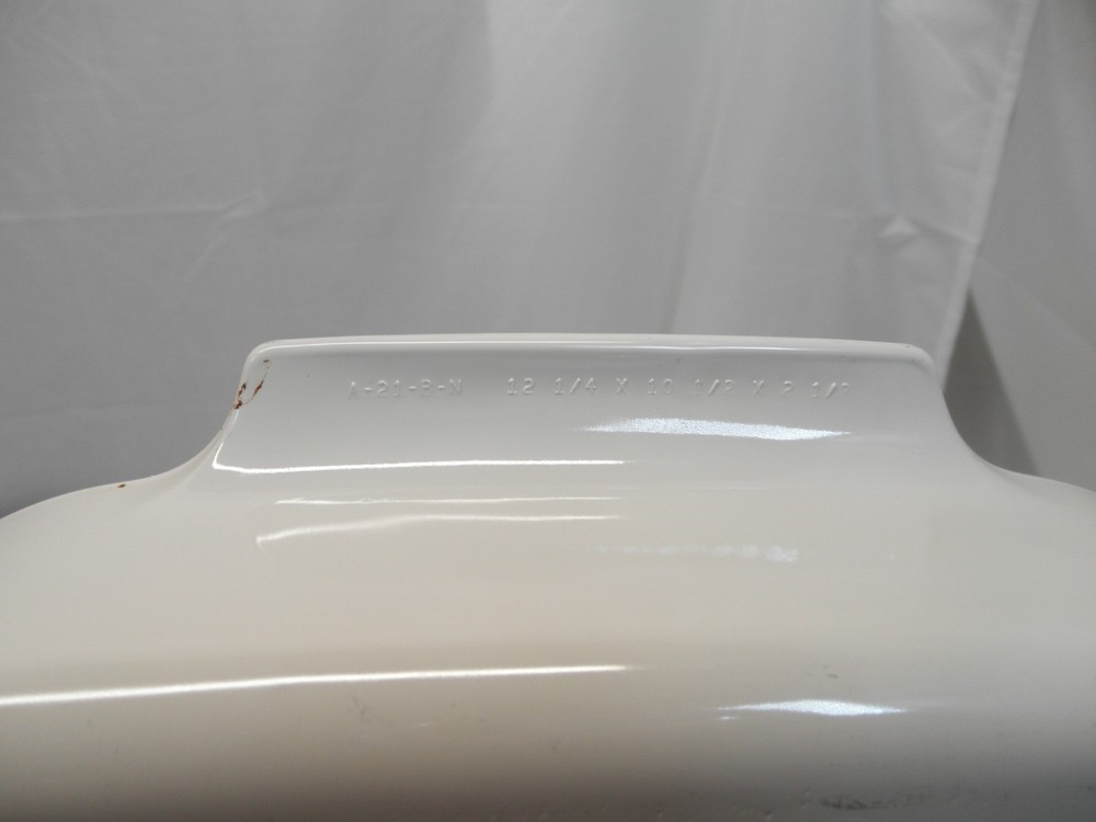 Corningware Abundance Rectangular Lasagna Baker Roast Dish Cream Color