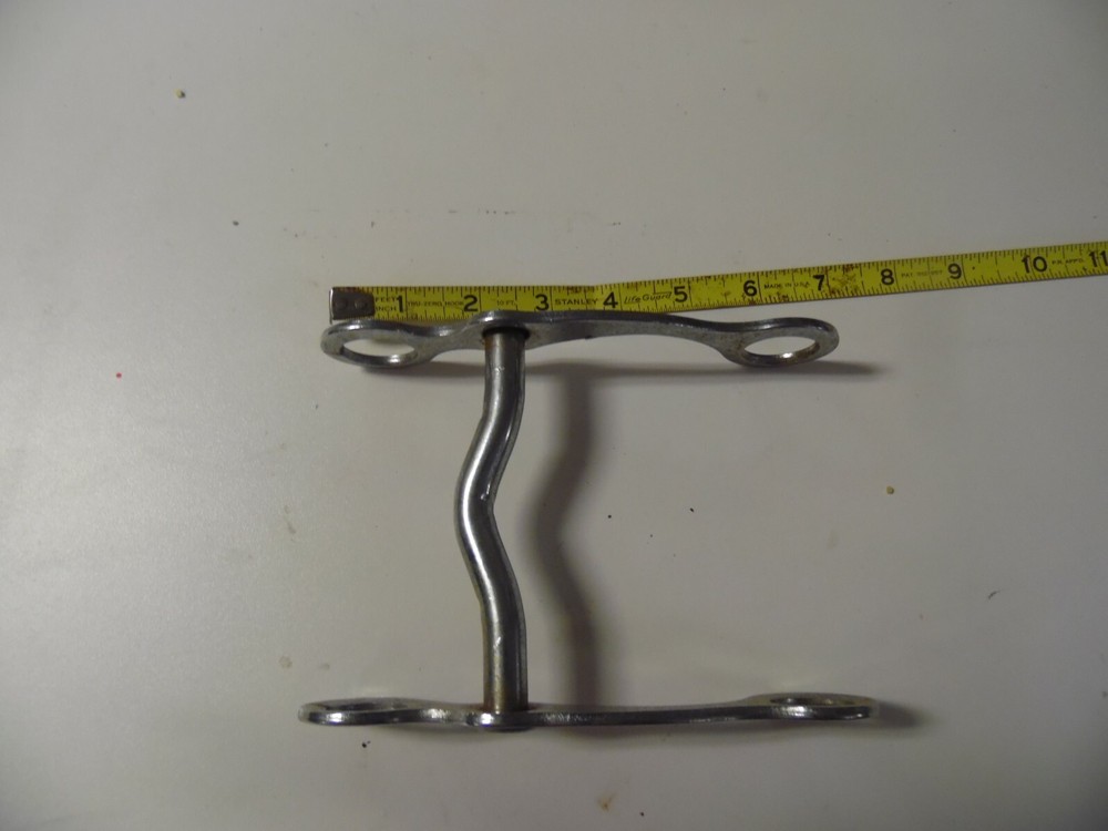 pony 4.5" curb bit chrome plated
