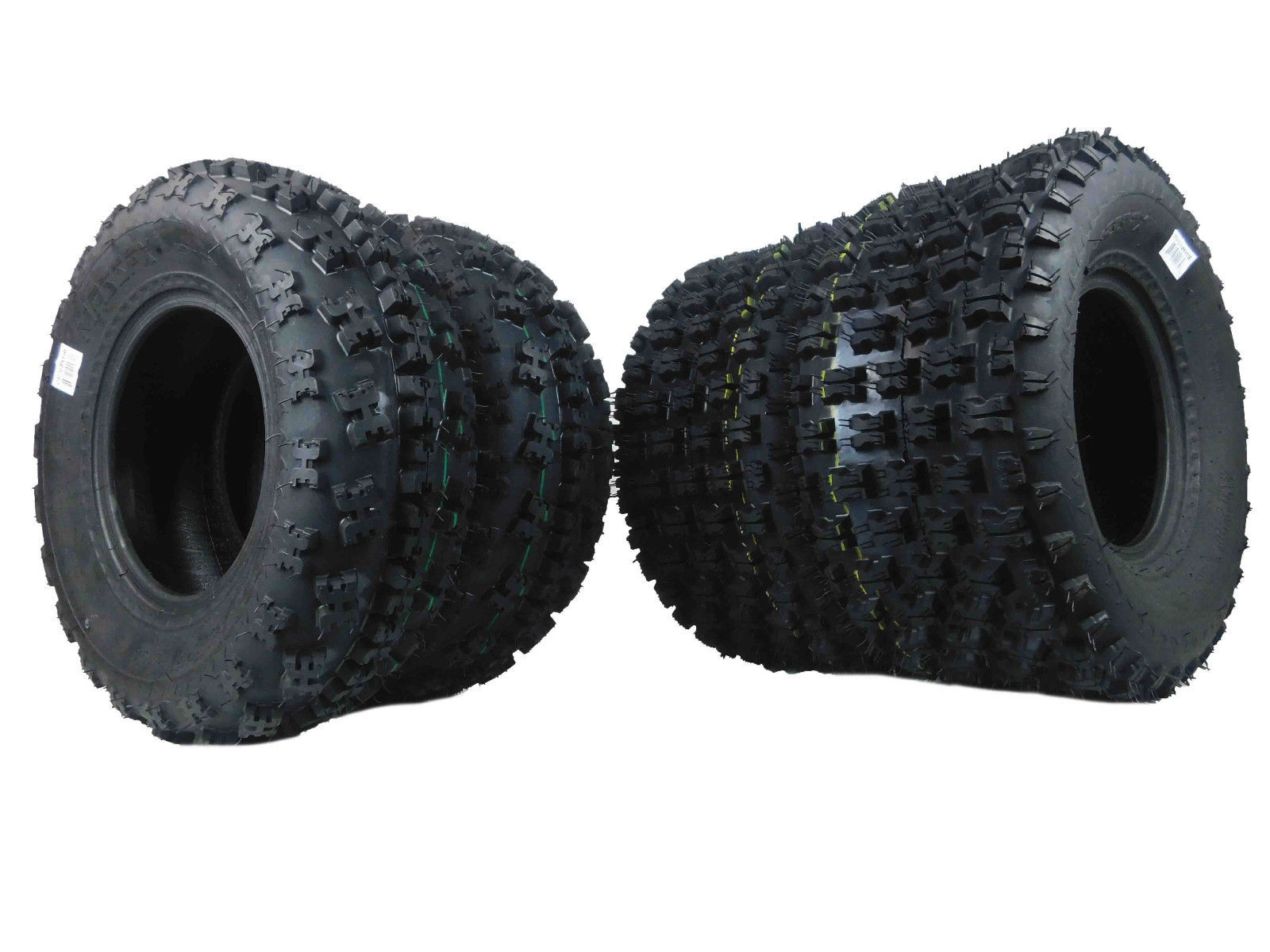 1999-2014 HONDA TRX 400EX MASSFX QUAD SPORT ATV TIRES 21X7-10, 20X10-9 SET 4