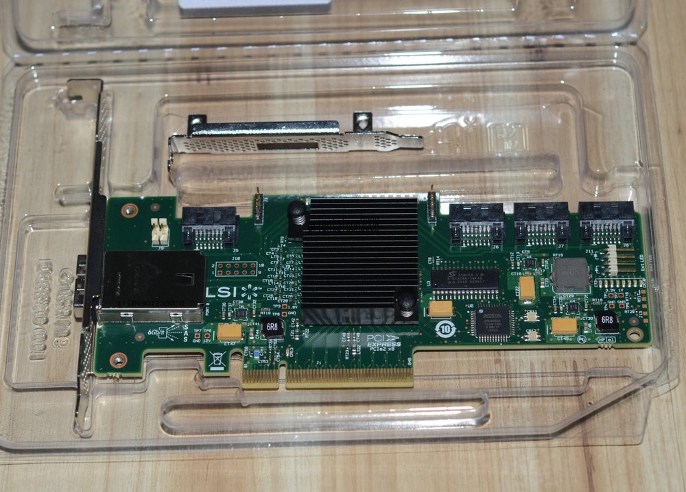 LSI SATA/ SAS 9212-4i4e 6Gb/s PCI-Express 2.0 RAID Controller - High Profile
