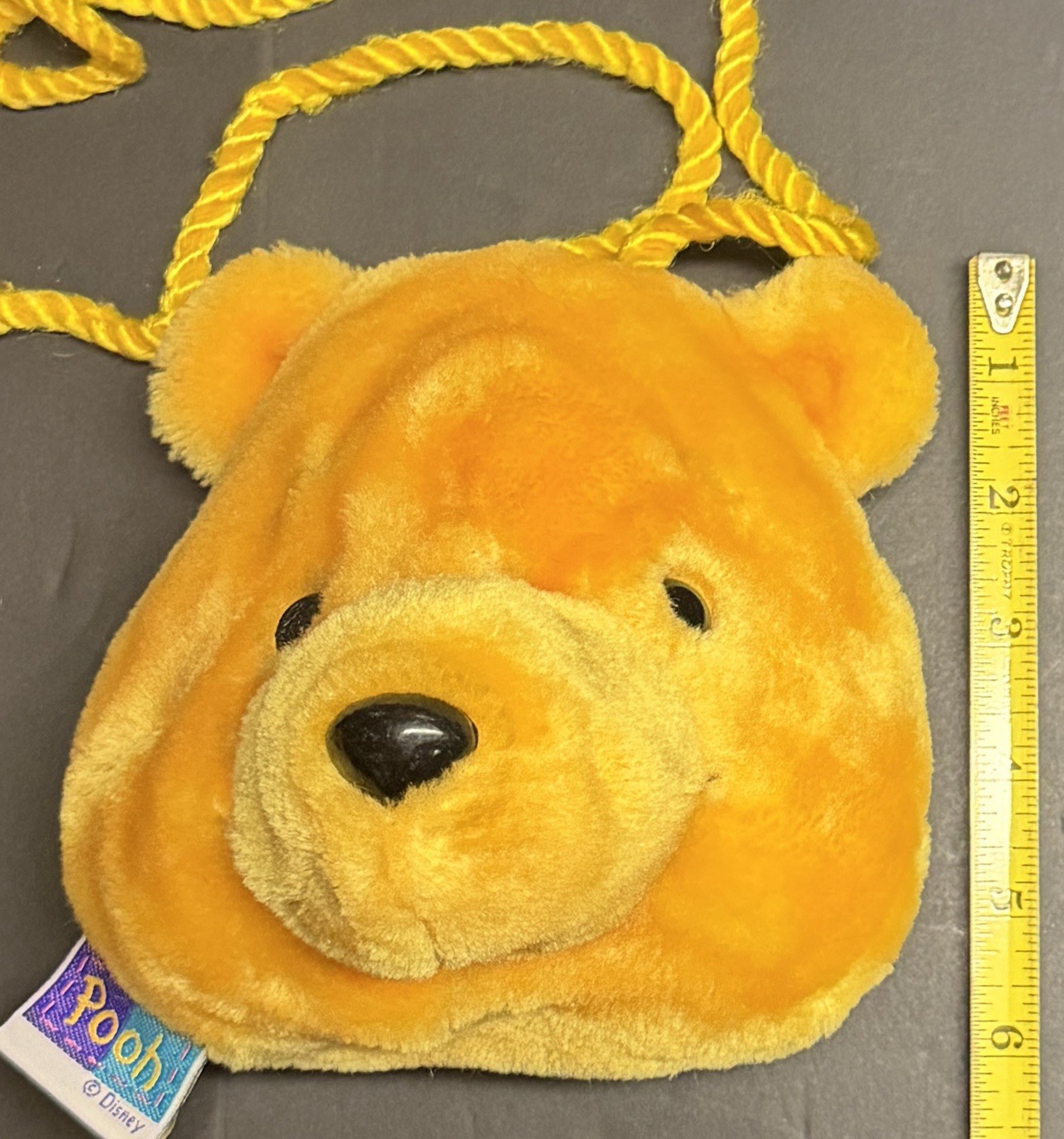 Vintage 90s - Disney Winnie The Pooh - Plush Fanny Pack & Plush Purse