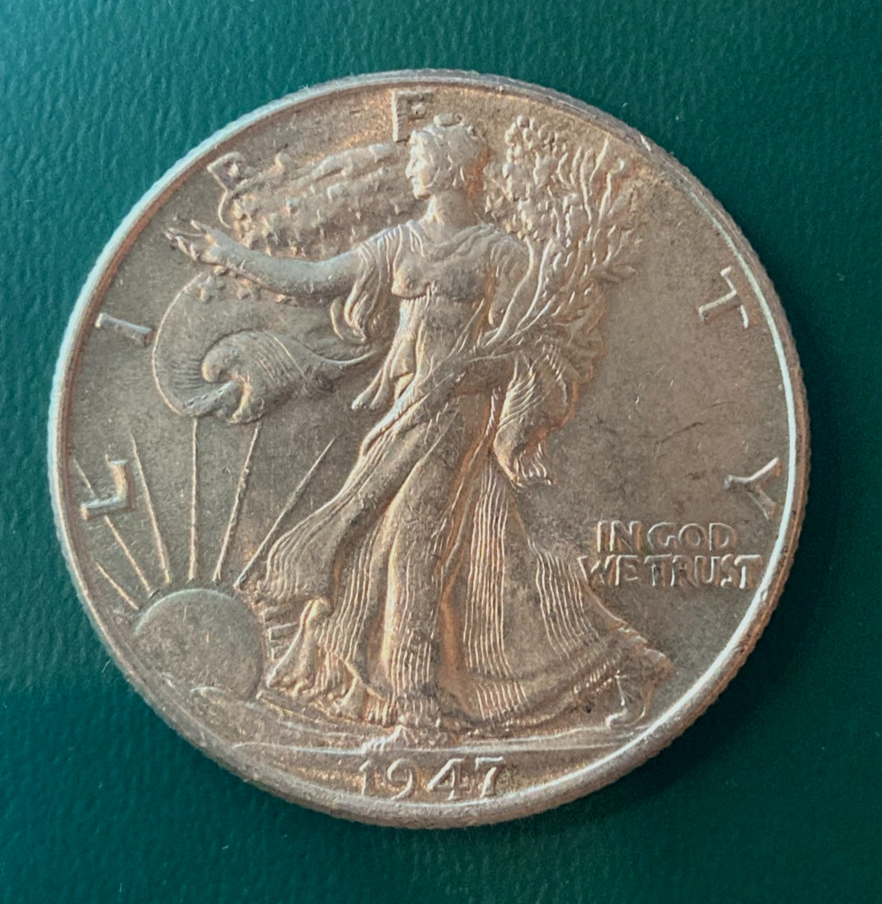 1947-P Walking Liberty Half Dollar