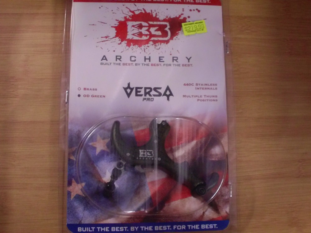 B3 Versa Pro Pack Mini Release 3 Finger OD GREEN