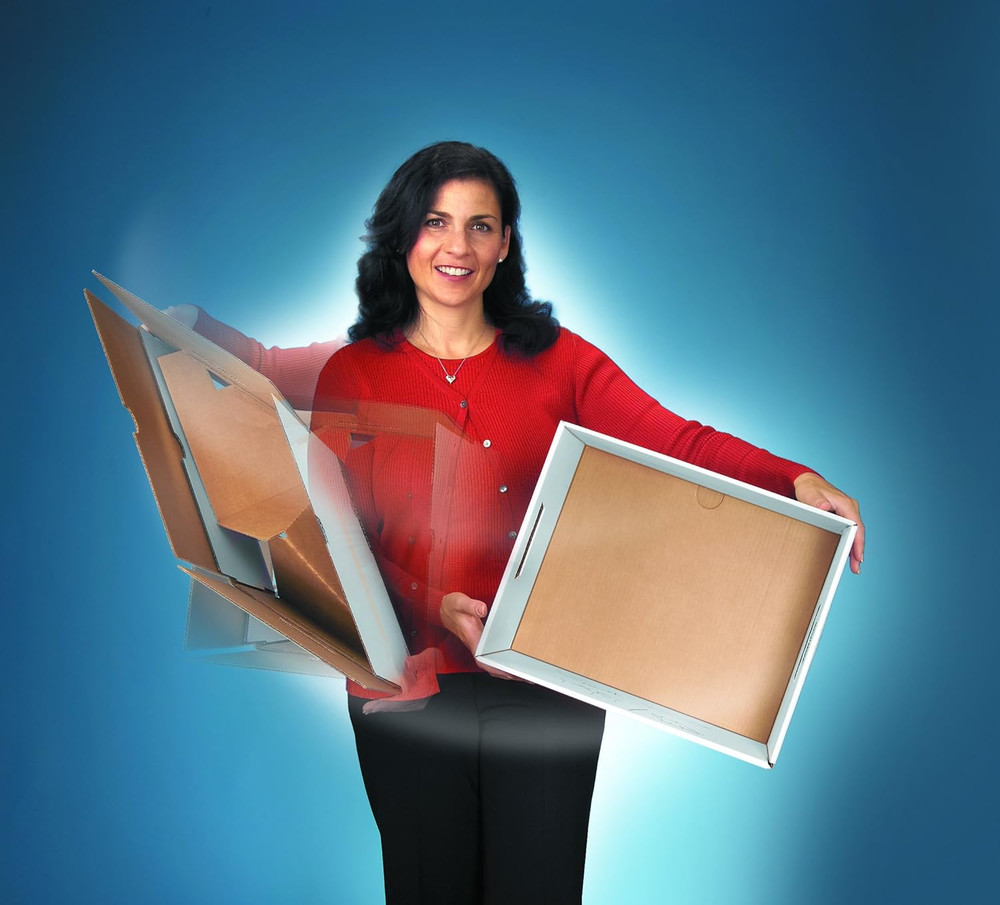 12-Pack Medium Duty File Storage Boxes with Quick Assembly Lids