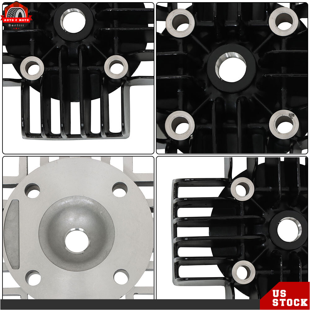 50cc Cylinder Piston Gasket Head Top End Kit Fit For Yamaha PW50 1981-2018