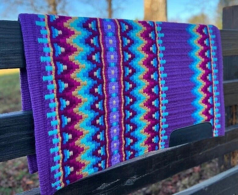 Handmade Woolen Western Saddle Show Blanket Horse.