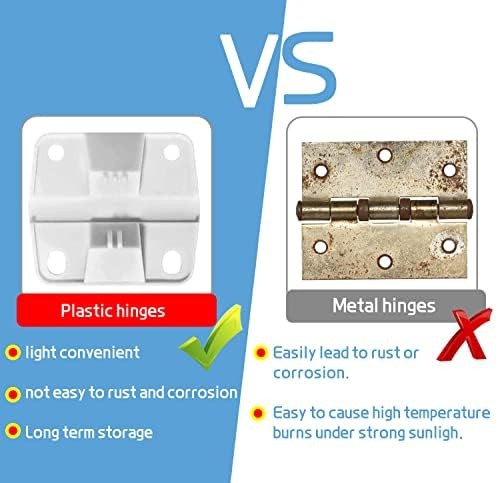 Coolers Replacement Hinges，6 pcs Hinge, 24 General, 6pcs