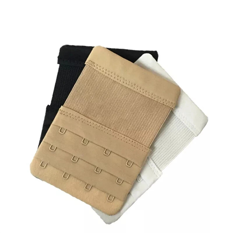 Women's Bra Extender 3 Hook / 2 Hook Bra Extension Strap Soft & Comfortable 3pcs