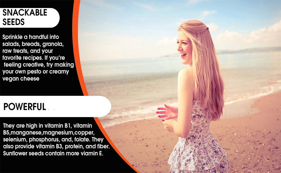 USDA Certified Organic Sunflower Seeds — Raw Kernels,No Shell,Kosher, Bulk