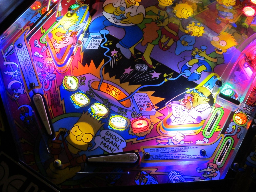 SIMPSONS Pinball - NON GHOSTING LED Lighting Kit custom SUPER BRIGHT KIT