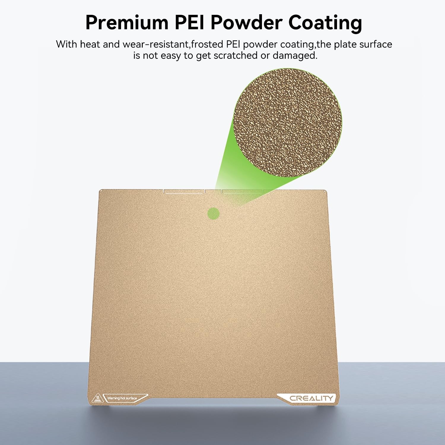 Creality K2 PEI Double Sided Frosted Build Plate Textured Plate 270x293mm for K2