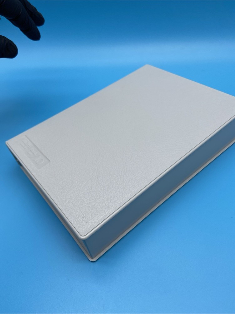 Vintage Grey Micro Disk Library Case / 10 - 3.5" Floppy Disk Stora