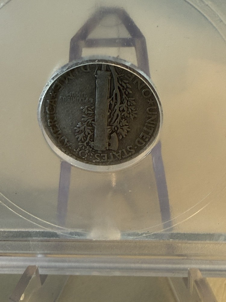 1925-S Mercury Dime Genuine ICG