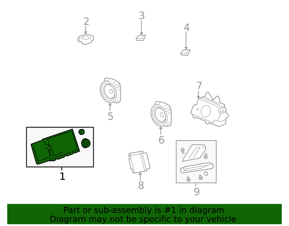 Genuine GM Am/fm Cd 20903411
