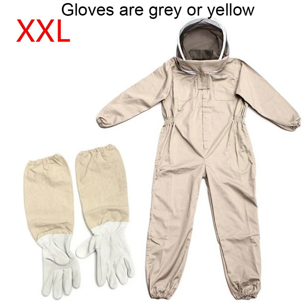 Bee Suit with Gloves Beekeeping Protective Suits Professional Beekeeping Suit