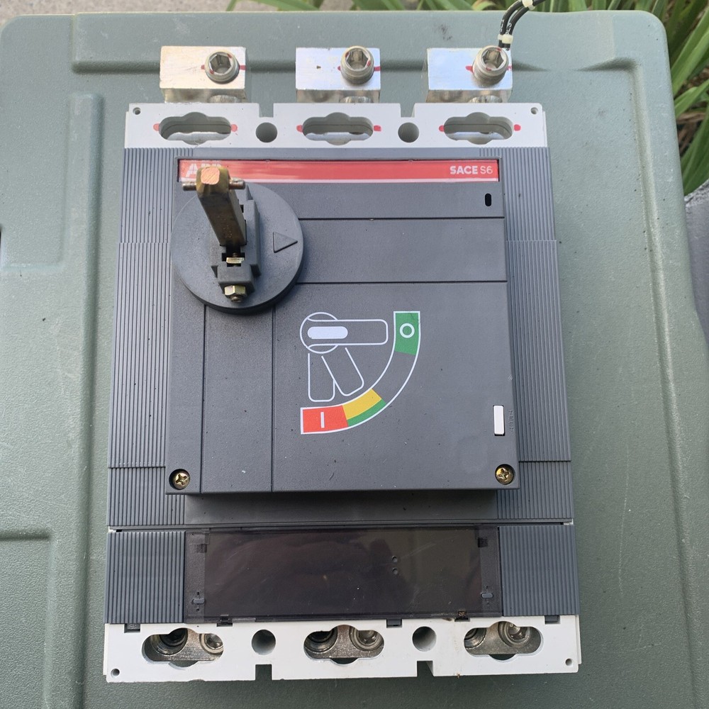 ABB MOLDED CASE SWITCH S6H-D 800 AMP 3-POLE 600 VOLT SACE S6 USED Nice