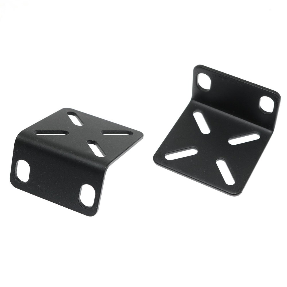 2 Pack Adjustable Rack Ears Mount Kit 17.3 Inch Wide Switch Strong Durable Brack