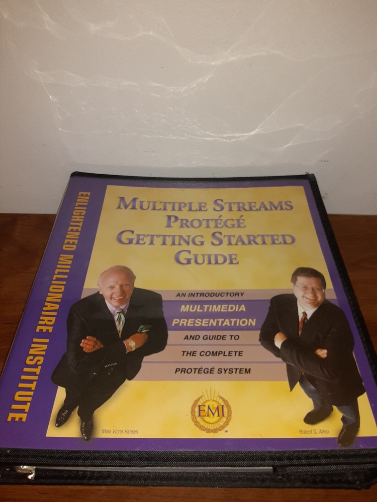 EMI Multiple Streams Protege Getting Started Guide DVD CD CD-ROM Book UNUSED