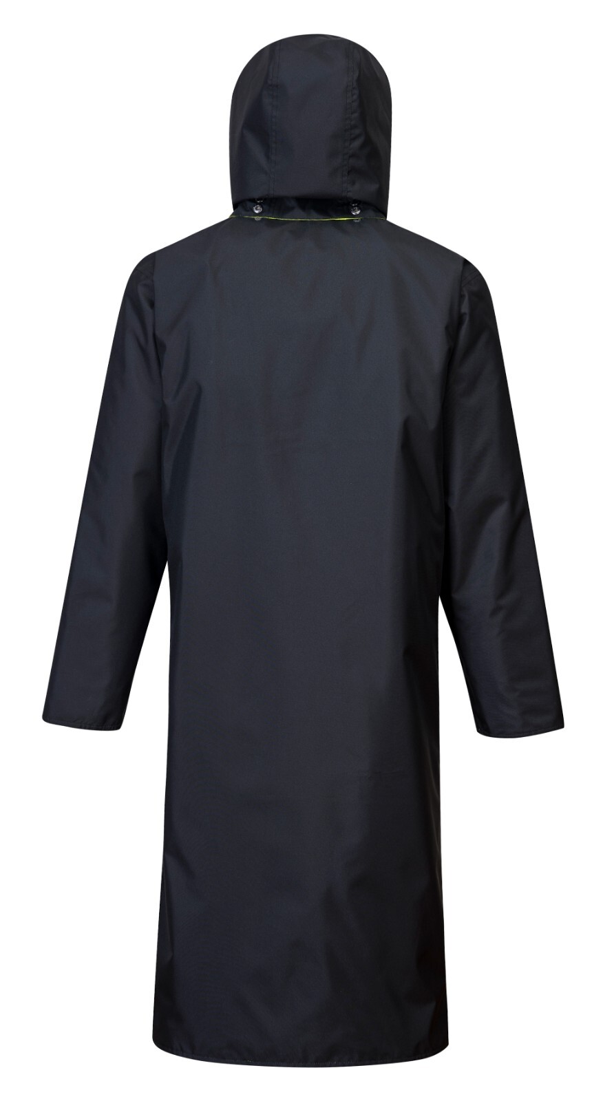Portwest UH447 Waterproof Hi Vis Reversible Raincoat Long Trench Safety Jacket